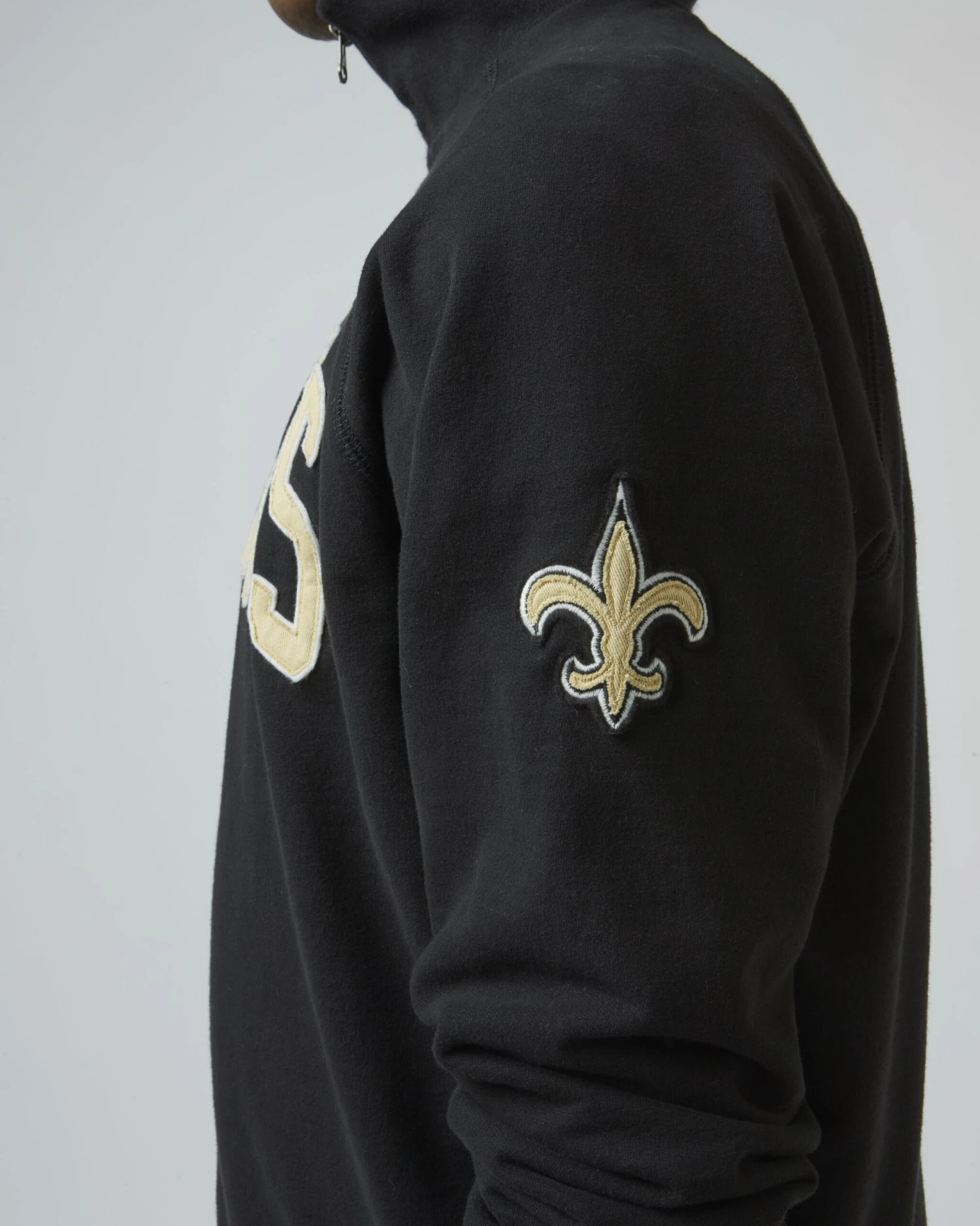 NEW ORLEANS SAINTS BANKS '47 HARRIS SCRIMMAGE 1/4 ZIP 9 NEW ORLEANS SAINTS BANKS '47 HARRIS SCRIMMAGE 1/4 ZIP - Image 7