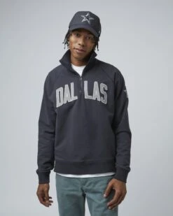DALLAS COWBOYS BANKS '47 HARRIS SCRIMMAGE 1/4 ZIP 11 DALLAS COWBOYS BANKS '47 HARRIS SCRIMMAGE 1/4 ZIP -47 NFL BANKS 47HARRIS 540551 F