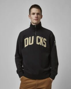 ANAHEIM DUCKS BANKS '47 HARRIS SCRIMMAGE 1/4 ZIP -47 NHL BANKS 47HARRIS 544726 F